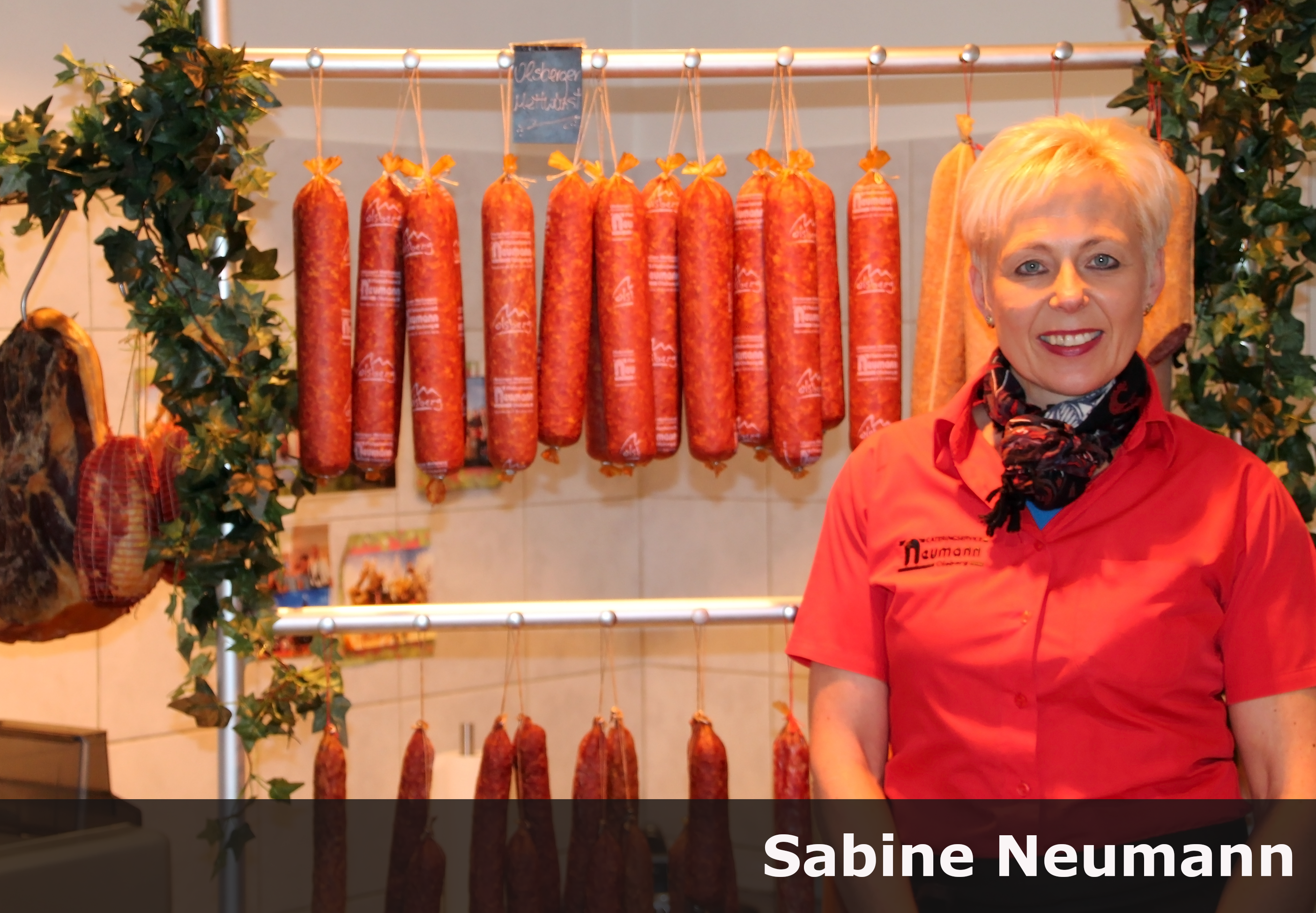 Sabine Neumann, Bigge, Fleischerei - Fachverkäuferin